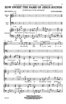 How Sweet The Name Of Jesus Sounds von David Schwoebel 