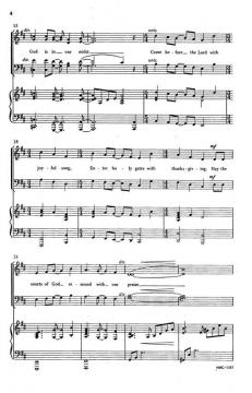 God Is In Our Midst von Mark Hayes 