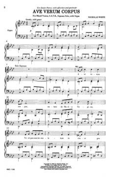 Ave Verum Corpus von Nicholas WhiteNicholas White 