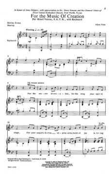 For The Music Of Creation von Allen Pote 