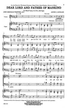 Dear Lord And Father Of Mankind von A. Lovelace 