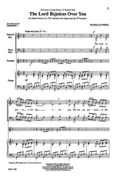 The Lord Rejoices Over You von Nicholas WhiteNicholas White 