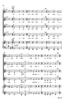 Lo, How A Rose E'er Blooming von Michael Praetorius 