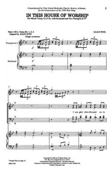 In This House Of Worship von Allen Pote 