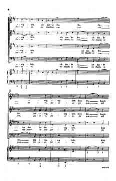 My Thanks To You Forever (Ich Danke Dir Ewiglich) von Johann Fr. PeterJohann Fr. PeterNola Reed Knouse 