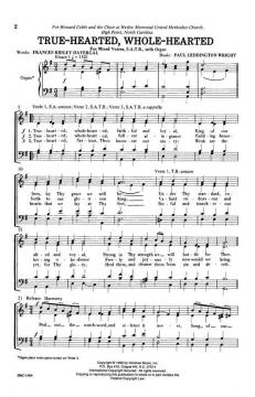 True-Hearted, Whole-Hearted von Paul Leddington WrightPaul Leddington Wright 