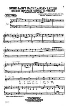 Tender Rest From Long Suffering von Christian Ignatius LatrobeNola Reed Knouse 