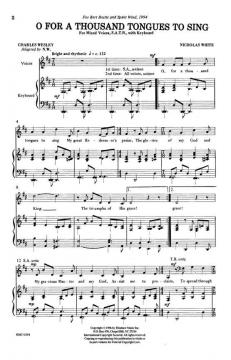 O For A Thousand Tongues To Sing von Nicholas WhiteNicholas White 
