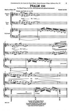 Psalm 150 von Mark Hayes 