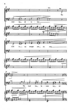 The Lord Is My Strength And My Song von David Schwoebel 