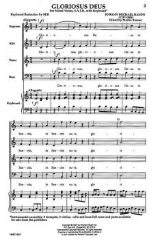 Gloriosus Deus von Martin Banner 