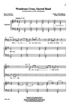 Wondrous Cross, Sacred Head von Carl Nygard 