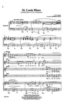 St. Louis Blues von William Christopher Handy 