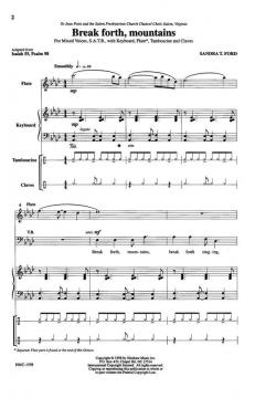 Break Forth, Mountains von Sandra T. Ford 