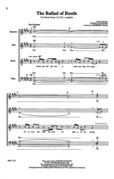 The Ballad Of Booth von Stephen Sondheim 