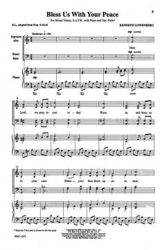 Bless Us With Your Peace von Kenneth LowenbergKenneth Lowenberg 