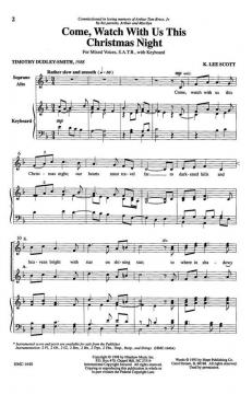 Come, Watch With Us This Christmas Night von K. Lee ScottK. Lee Scott 