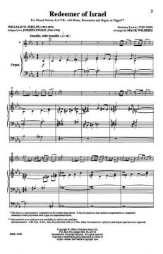 Redeemer Of Israel von Freeman Lewis 