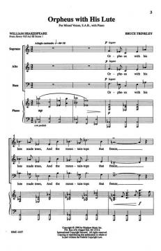 Orpheus With His Lute von Bruce Trinkley 