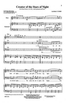 Creator Of The Stars Of Night von Sandra T. Ford 