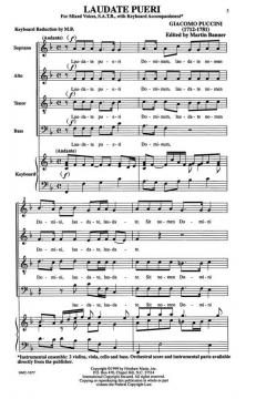 Laudate Pueri von Martin Banner 