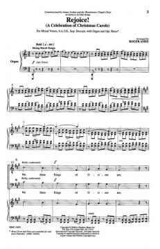 Rejoice! A Celebration Of Christmas Carols von Roger Ames 