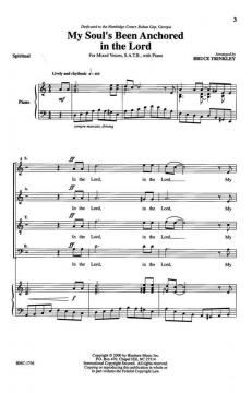 My Soul's Been Anchored In The Lord 