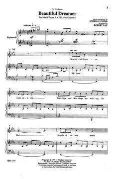 Beautiful Dreamer von Steven Foster 