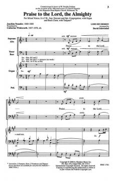 Praise To The Lord The Almighty 