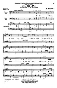 To Thee I Die von K. Lee ScottK. Lee Scott 