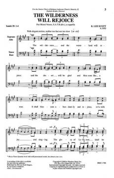 The Wilderness Will Rejoice von K. Lee ScottK. Lee Scott 