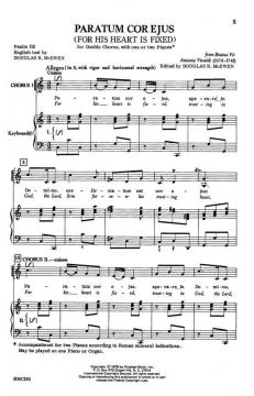 Paratum Cor Ejus von Antonio Vivaldi 