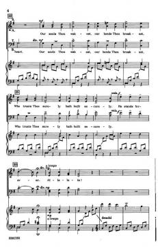 In Thee Is Gladness von Giovanni Giacomo Gastoldi 