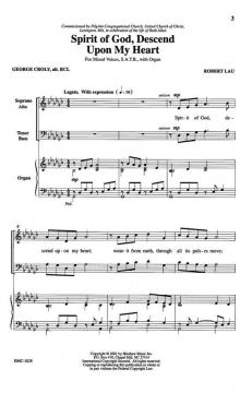 Spirit Of God Descend Upon My Heart von Robert Lau 