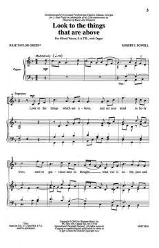 Look To The Things That Are Above von Robert J. Powell 