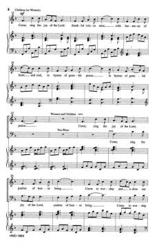 Come Sing The Joy Of The Lord von Sandra T. Ford 