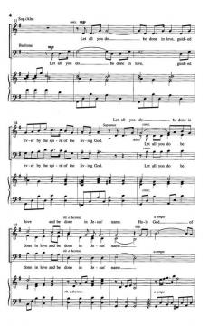 Let All You Do Be Done In Love von Sandra T. Ford 