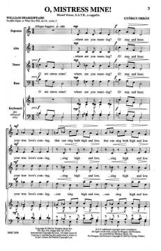 O, Mistress Mine! von György Orban 