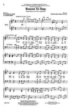 Reason To Sing von Donna ButlerDonna Butler 