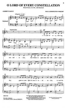 O Lord Of Every Constellation von Paul Leddington WrightPaul Leddington Wright 