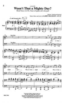 Wasn't That A Mighty Day? 