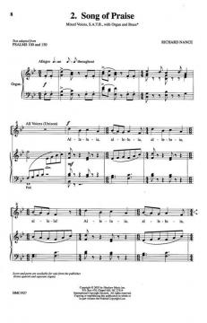 Songs Of Celebration von Richard Nance 