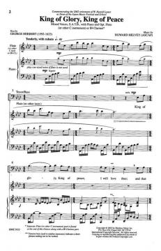 King Of Glory, King Of Peace von Howard Helvey 
