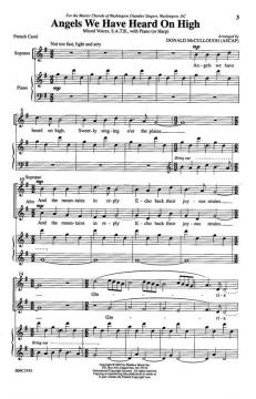 Angels We Have Heard On High von Donald McCullough 