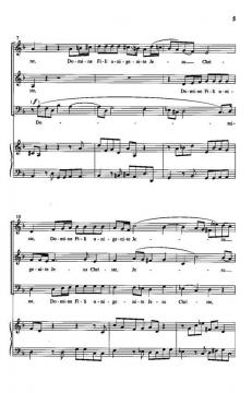 Domine Fili A 3 von Martin Banner 