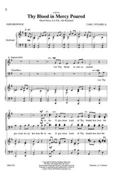 Thy Blood In Mercy Poured von Carl Nygard 