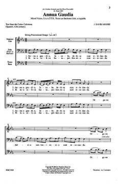 Annua Gaudia von J David MooreJ David Moore 