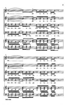 Glory Hallelujah To The New Born King von Mark Butler 