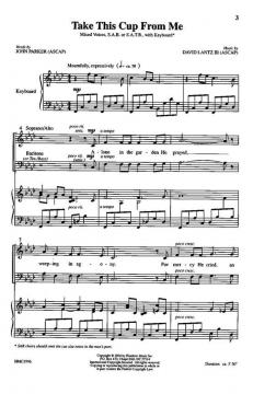 Take This Cup From Me von David Lantz III 