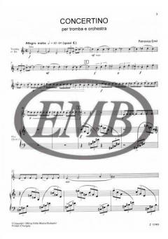 Concertino von Emil Petrovics 